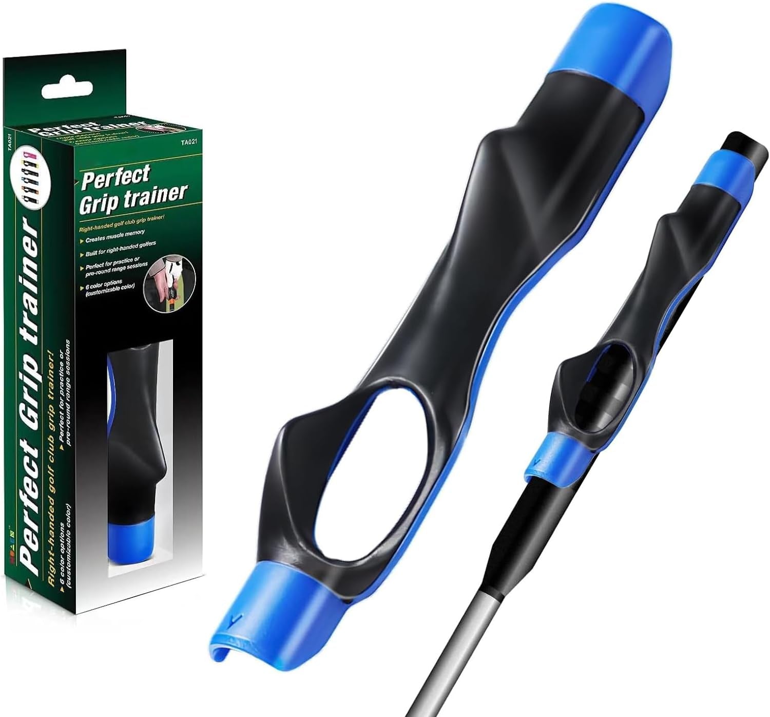 Professional Golf Grip Trainer and Training Aid Kit for Optimal Hand Positioning