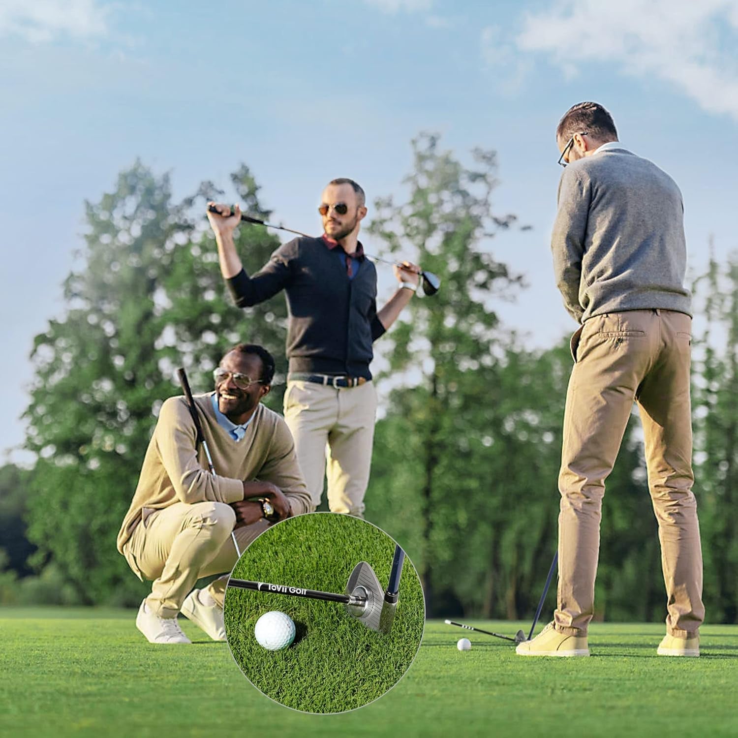 Premium Magnetic Golf Alignment Rods - Enhanced Training Aid for Swing Visualization and Alignment Improvement, Ideal Gift for Golf Enthusiasts