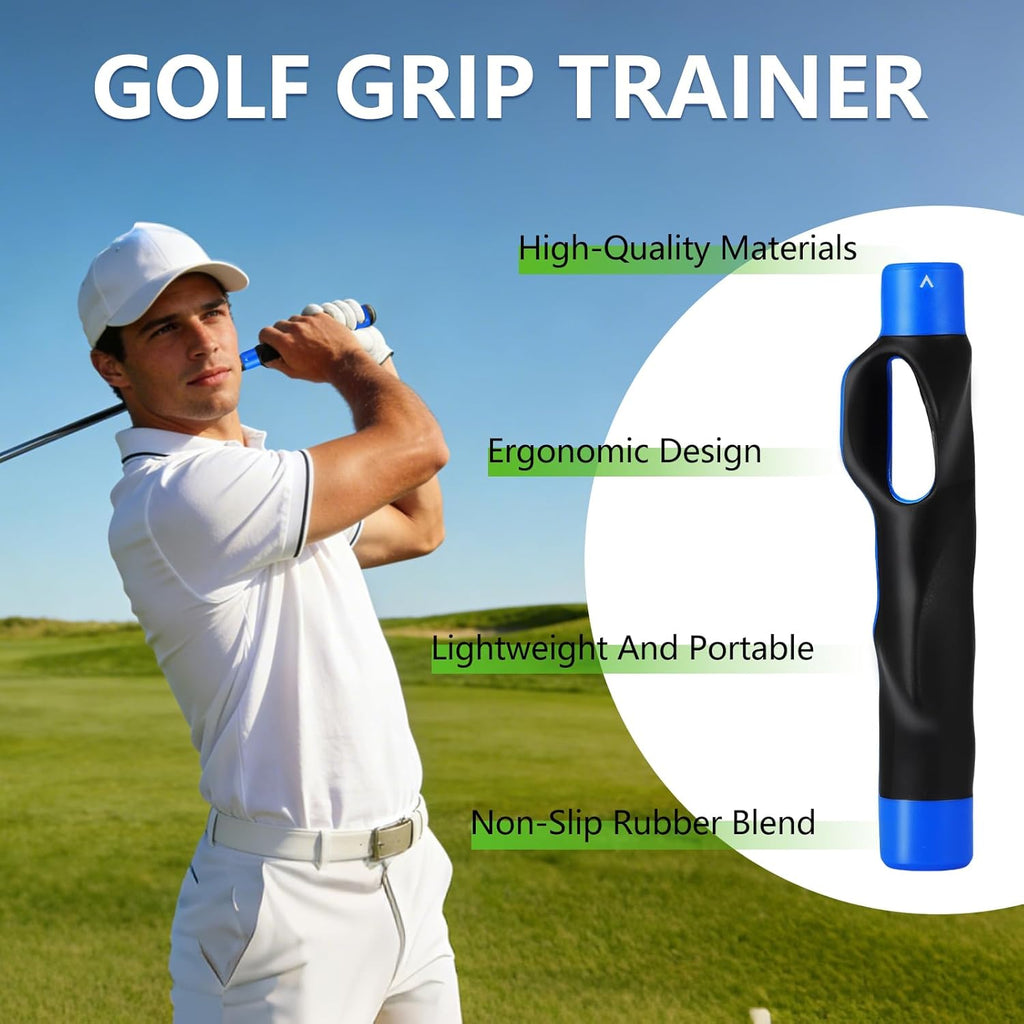 Professional Golf Grip Trainer and Training Aid Kit for Optimal Hand Positioning