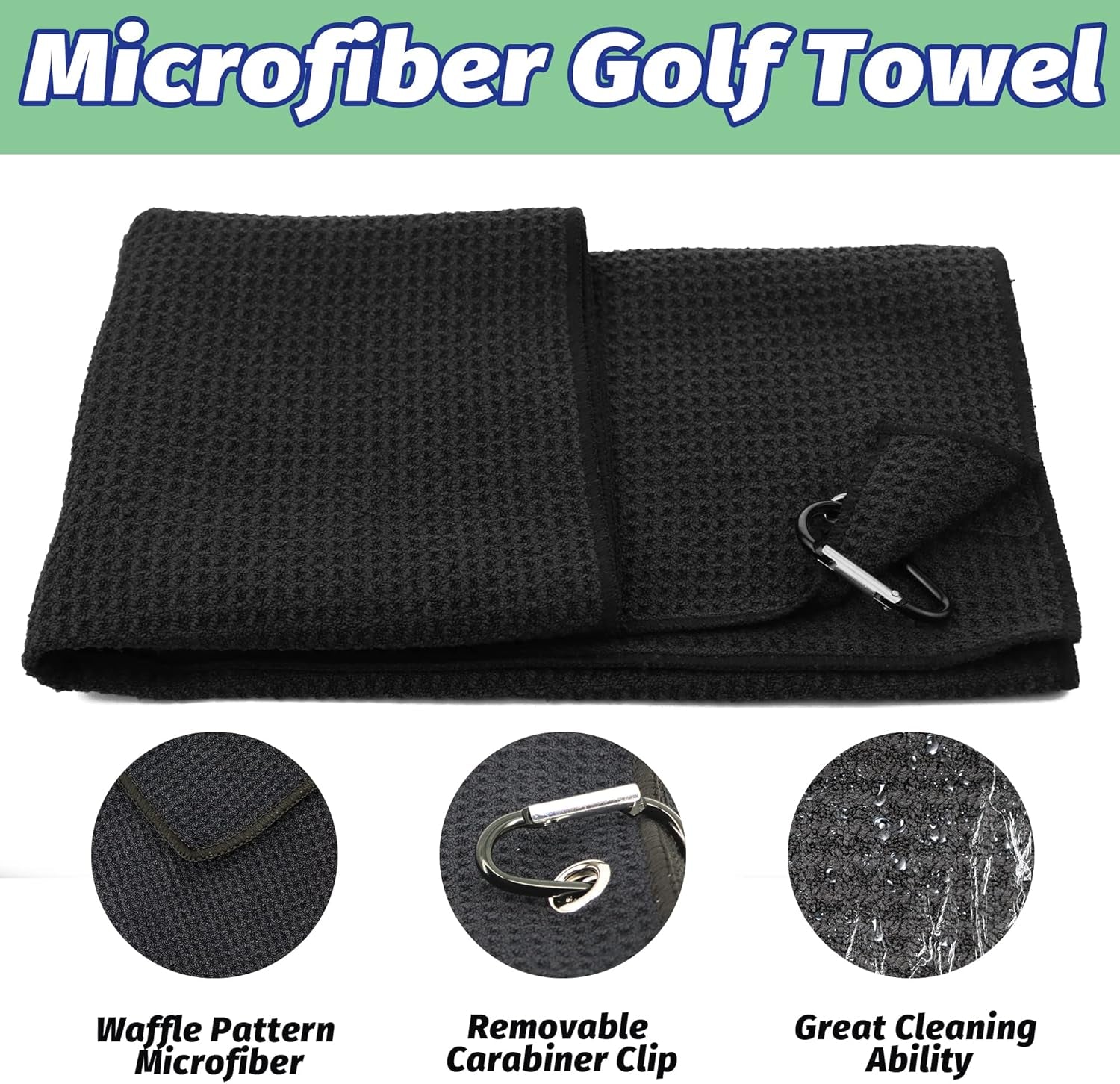 Comprehensive 29-in-1 Golf Essentials Kit - Includes Golf Towel, Club Brush, Gift Golf Balls, Line Stencils and Pens, Tees, Markers, and Divot Repair Tool - Premium Accessories for Golf Enthusiasts