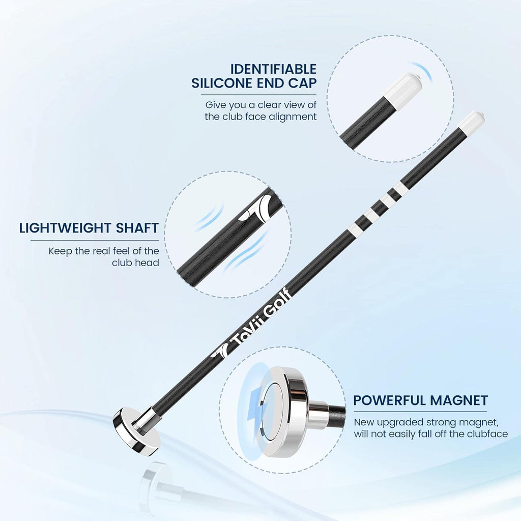Premium Magnetic Golf Alignment Rods - Enhanced Training Aid for Swing Visualization and Alignment Improvement, Ideal Gift for Golf Enthusiasts