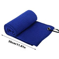 Microfiber Golf Towel - Soft, Absorbent Cleaning Rag with Clip for Golf Clubs and Accessories